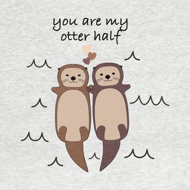 You are my otter half by djhyman